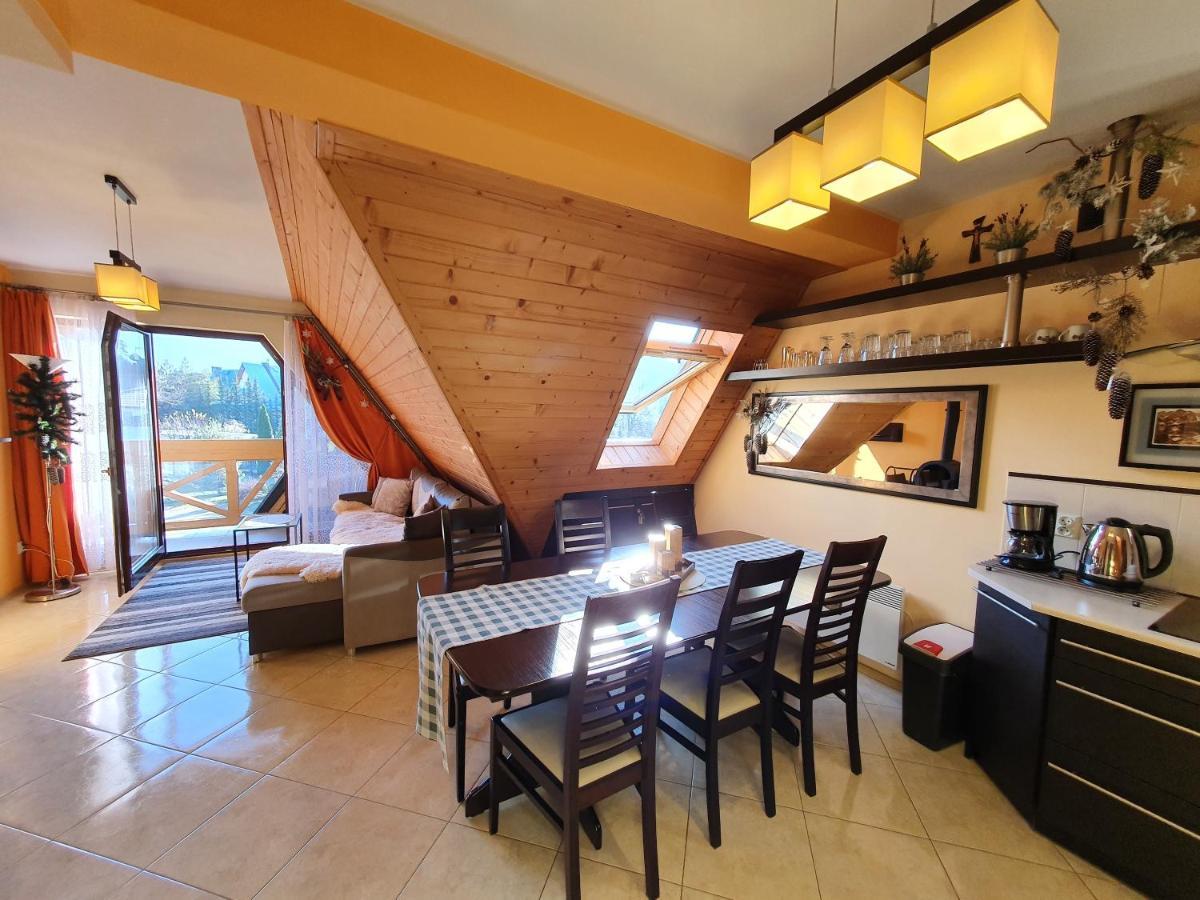 Apartament Pomaranczowy Z Basenem I Sauna Kościelisko Exterior foto